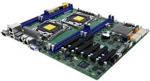 Actual product image Supermicro X11DPH-T: LGA3647, Scalable (LGA 3647, Intel C624, E-ATX)