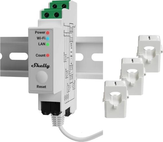 Actual product image Shelly Per 3EM-400