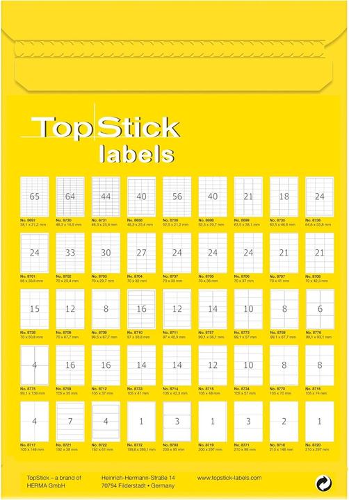 Immagine prodotto HERMA Universal-Etiketten