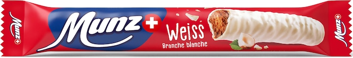 Produktbild Munz Schokoladenriegel Prügeli weiss 40 x 46 g (1840 g)