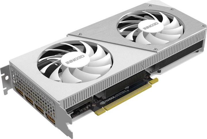 Produktbild Inno3D RTX4060 TI Twin X2 OC WHITE 8GB GDDR6 HDMI 3x (8 GB)