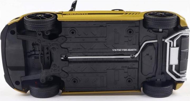 Productafbeelding Solido 1:18 Fiat F595 ABARTH WORKS gelb