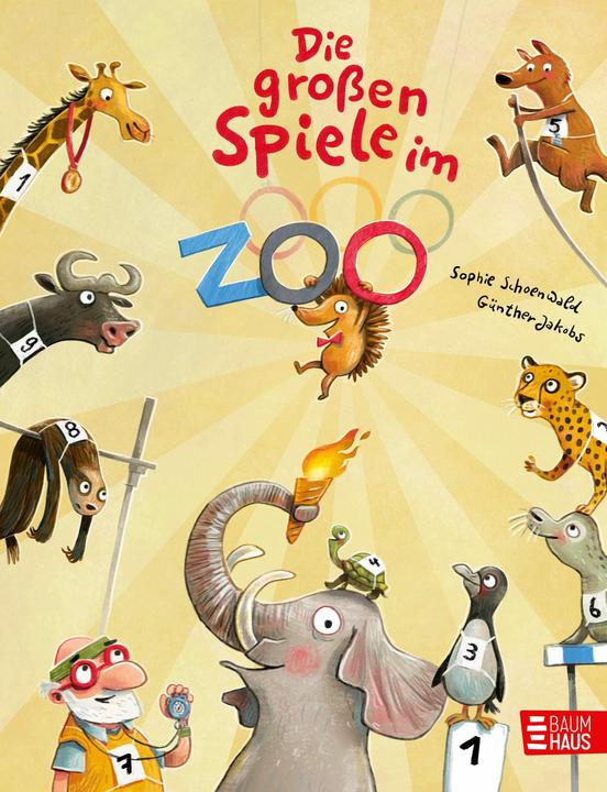 Image du produit Die grossen Spiele im Zoo (Allemand, Guenther Jacobs, Sophie Schoenwald, 2025)