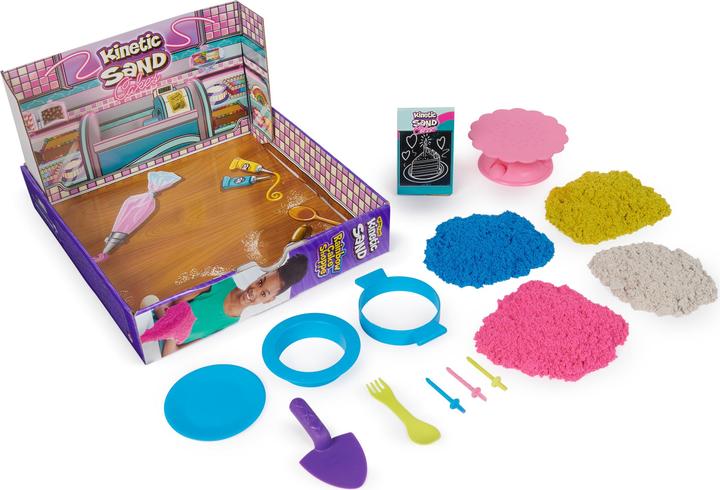 Produktbild Spin Master Kinetic Sand Regenbogen Bäckerei Set
