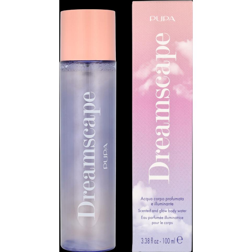 Pupa Milano, Bodylotion, Dreamscape Scented and Glow Body Water Serenity (Körpermilch, 100 ml)