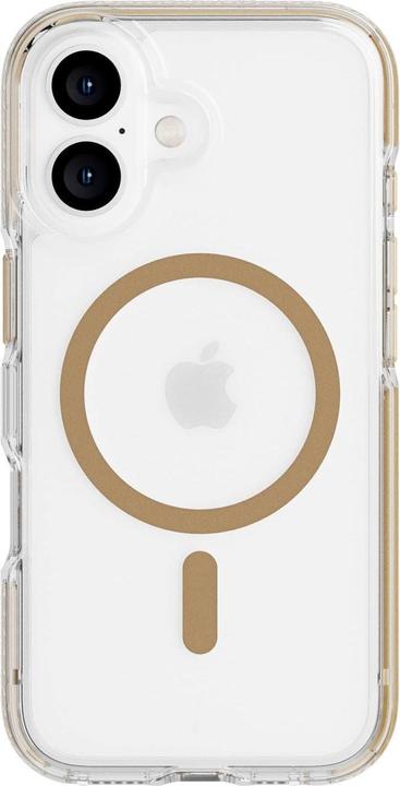 Evo Tech21 - Crystal - Cover - iPhone 16 - MagSafe - Gold (Apple iPhone 16)