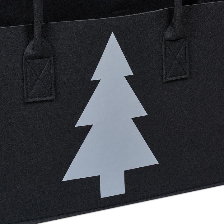 Actual product image Relaxdays Firewood bag (25 x 50 x 25 cm)