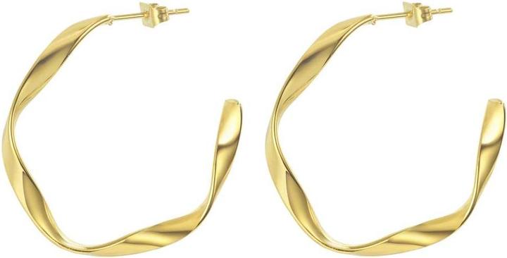 Image du produit Bijouteria Boucles d'oreille (Acier inoxydable, Revêtement PVD (couleur or))