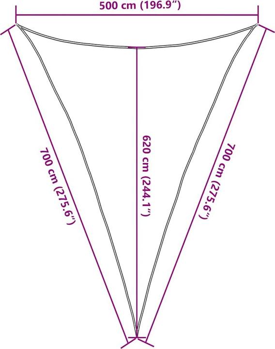 Image du produit vidaXL Wendy (350 x 350 x 490 cm)