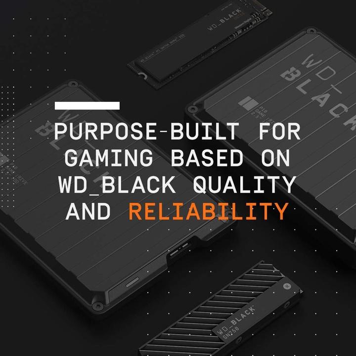 Productafbeelding WD Black P10 Game Drive (2 TB)
