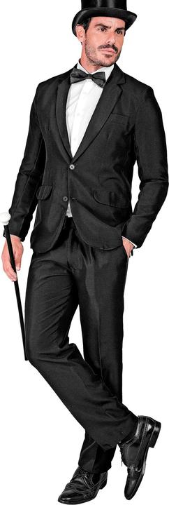 Produktbild Widmann SCHWARZER PARTY FASHION ANZUG (Jackett, Hose), XXL (XXL)
