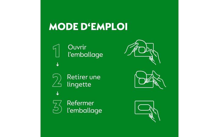 Image du produit Dettol Lingettes de désinfection 2en1