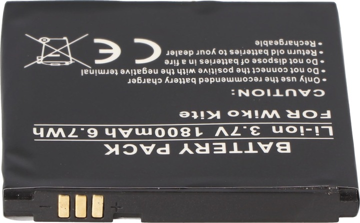Actual product image Wiko Battery KITE Battery KITEB1409043730