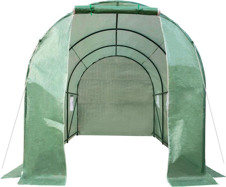 Actual product image tectake Greenhouse foil tunnel