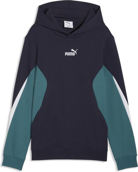 Puma ESS BLOCK Hoodie TR B (140)