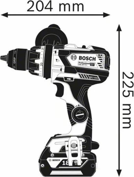 Actual product image Bosch Professional Cordless impact drill (Rechargeable battery operated)