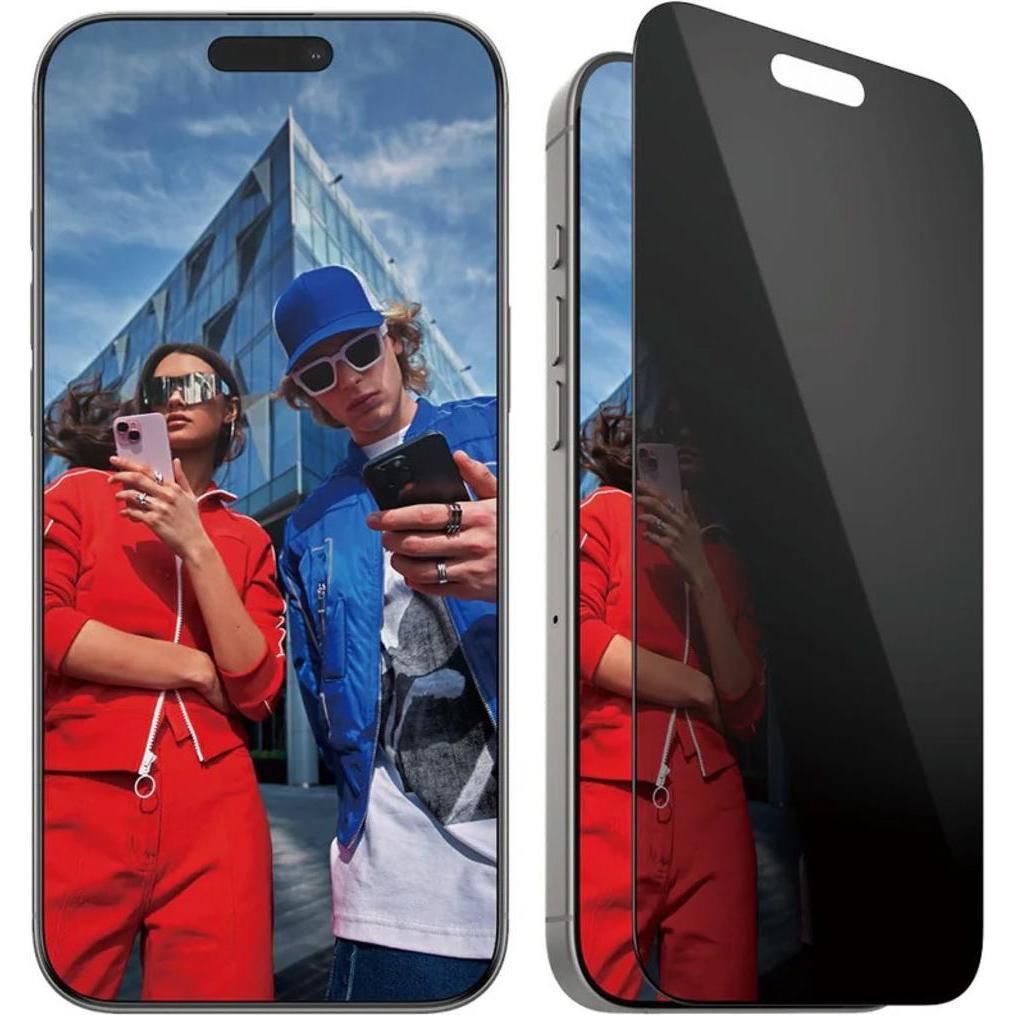 PanzerGlass Ultra-Wide Fit (1 Stück, Apple iPhone 16 Pro Max), Smartphone Schutzfolie, Transparent