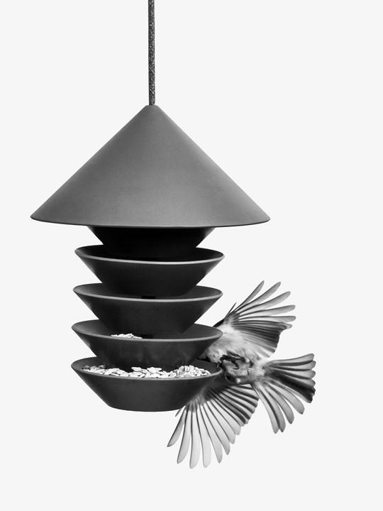Produktbild Pidät Vogelfutterhaus BIRD SILO schwarz