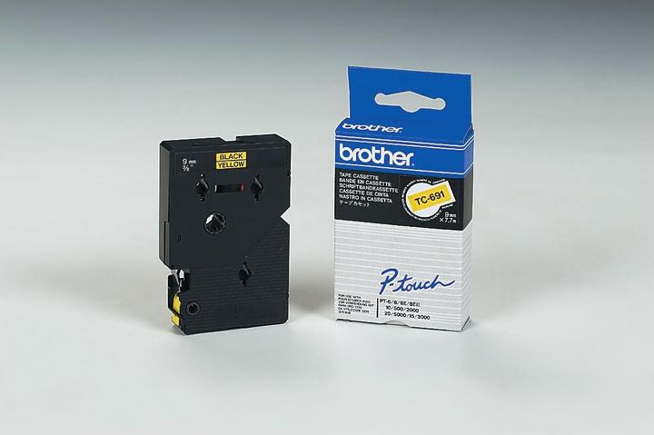Produktbild Brother P-Touch (0.90 cm, Gelb, Schwarz)