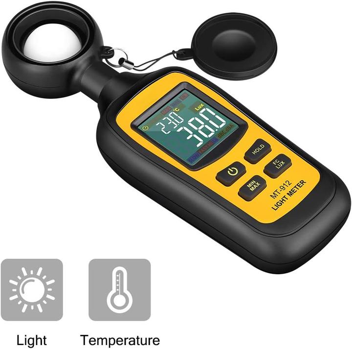 Actual product image Urceri Luxmeter, yellow
