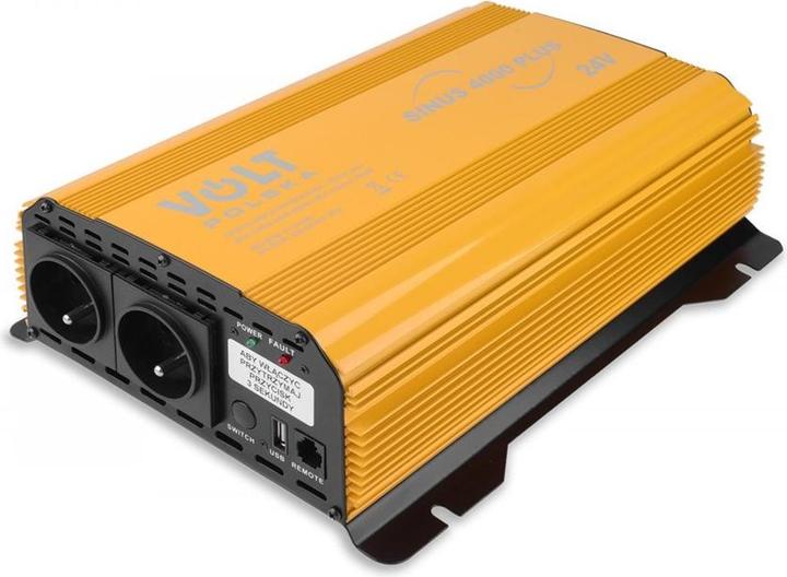 Image du produit No Name Transformateur de tension SINUS PLUS 4000 24/230V (2000/4000W) + TÉLÉCOMMANDE