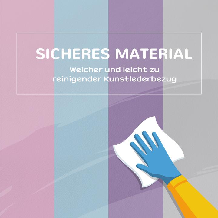 Produktbild Homcom Softbausteine Kunstleder, EPE Mehrfarbig