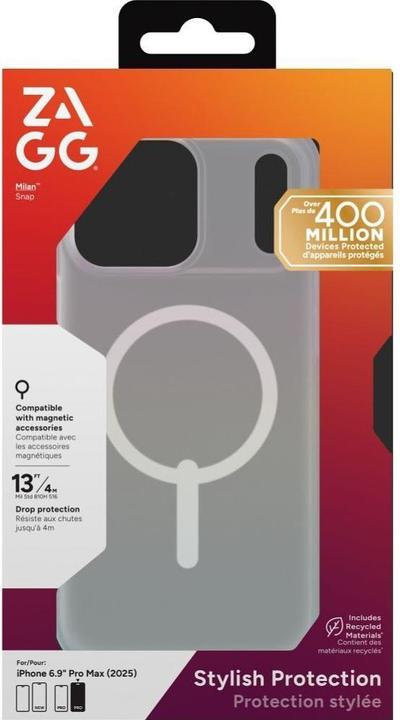 Immagine prodotto Zagg Case für Apple iPhone 17 Pro Max Milan Snap iridescent (Apple iPhone 17 Pro Max)