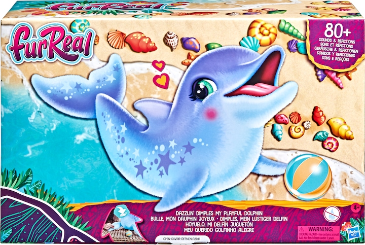 Actual product image FurReal Dimples, my funny dolphin (35.60 cm)