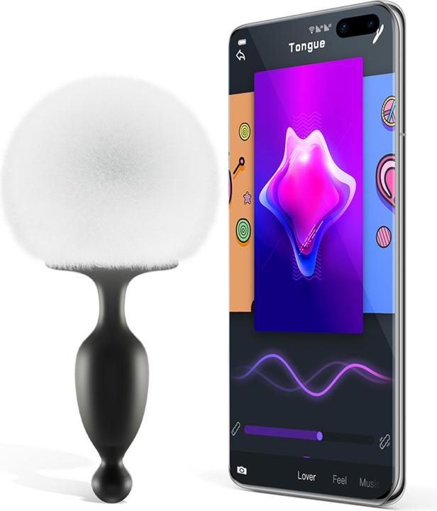 Immagine prodotto Magic Motion Bunny App Controlled Vibrating Bunny Tail Anal Plug