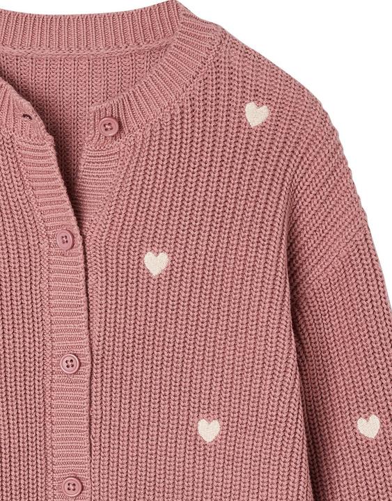 Immagine prodotto Vertbaudet Mädchen Strickjacke mit kleinen Stickereien (98, 104)