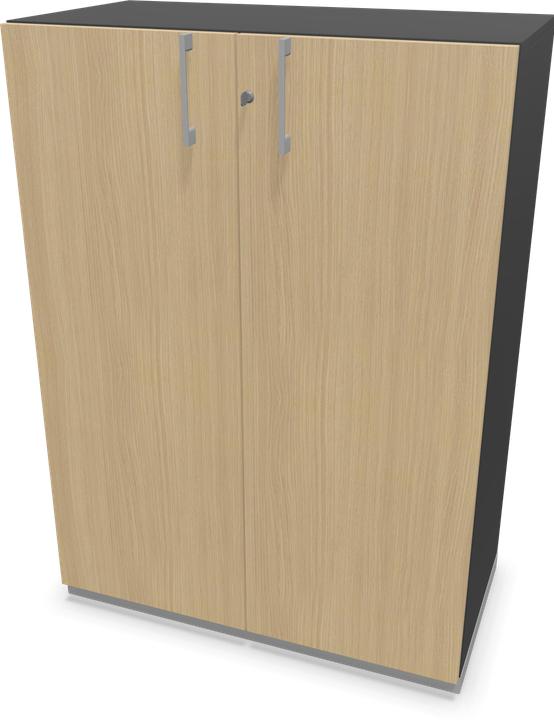 Dark grey, Oak decor bleached, Silver grey