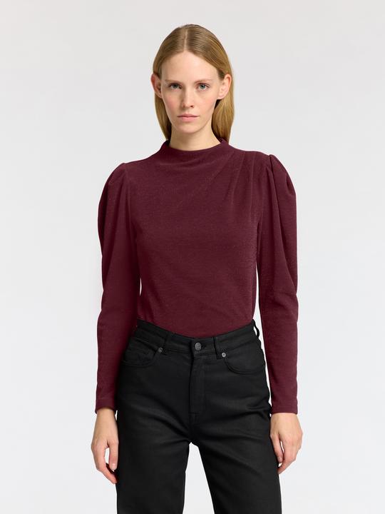 Immagine prodotto Selected Top drappeggiato con maniche lunghe (L)