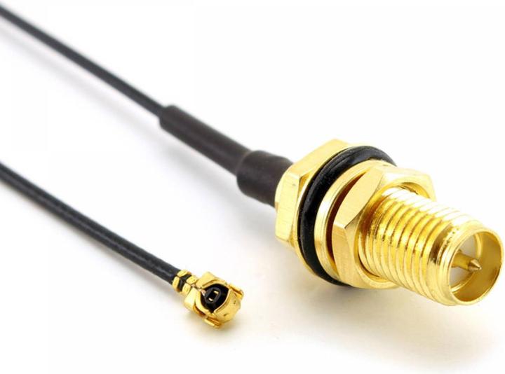 Actual product image OEM Pigtail U.fl Female / RPSMA Female P-UF-RSF-10