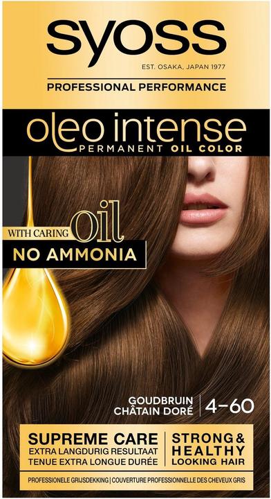 Image du produit Syoss Color Oleo Intense 4-60 Colorant pour cheveux Golden Brown (Brun doré)