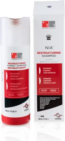 Actual product image DS Laboratories Nia Restructuring Shampoo 205 Ml (205 ml, Liquid shampoo)