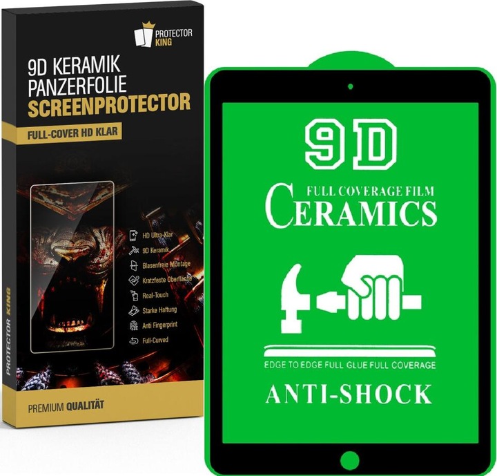 Produktbild Protectorking 6x Ceramic-Glass Full Cover HD Klar (6 Stück, IPad Mini 4)