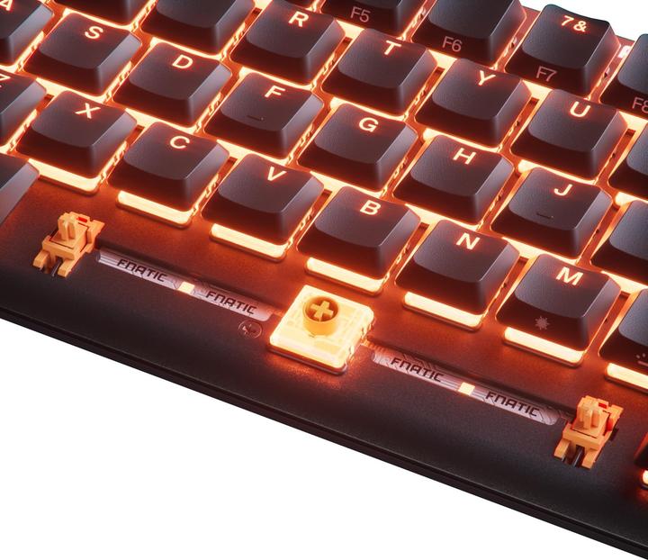 Produktbild Fnatic STREAK65 LP BLACK ISO UK (KB0006-002) (Eng. Int., Kabelgebunden)