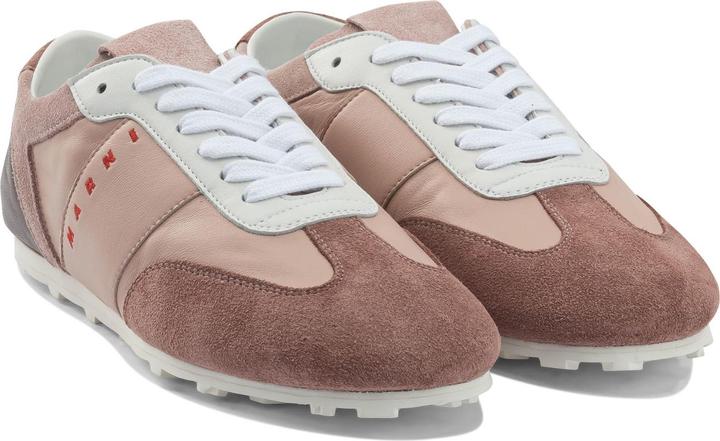 Produktbild Marni Leather sneaker with logo (36)