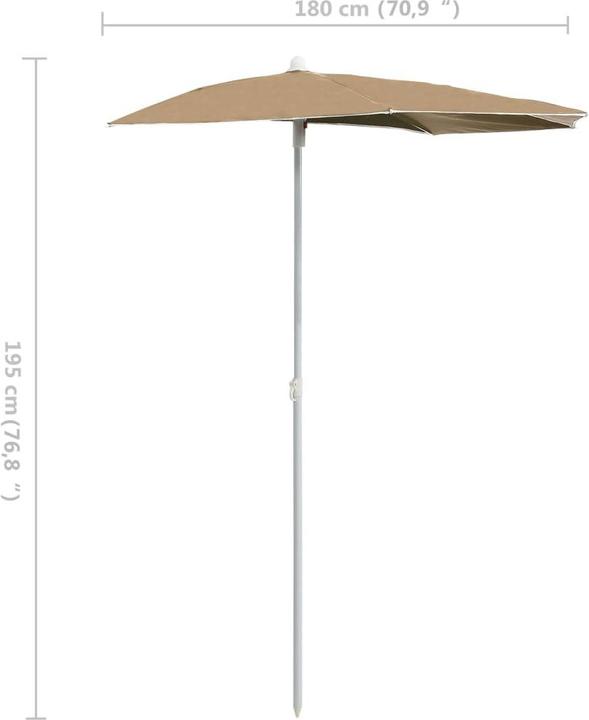 Produktbild VidaXL Sonnenschirm (0.90 m)