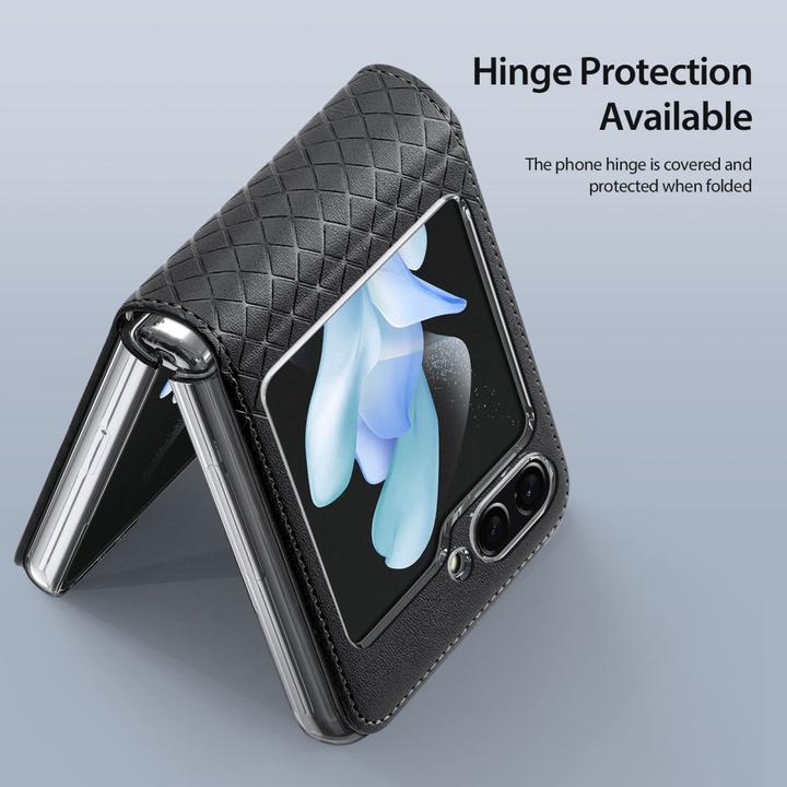 Produktbild Dux Ducis Bril Series Leder Hülle (Samsung Galaxy Z Flip5)