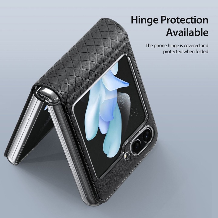 Produktbild Dux Ducis Bril Series Leder Hülle (Samsung Galaxy Z Flip5)