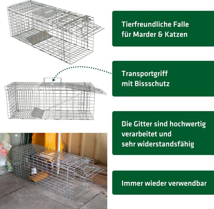 Actual product image Gardigo Marten live trap