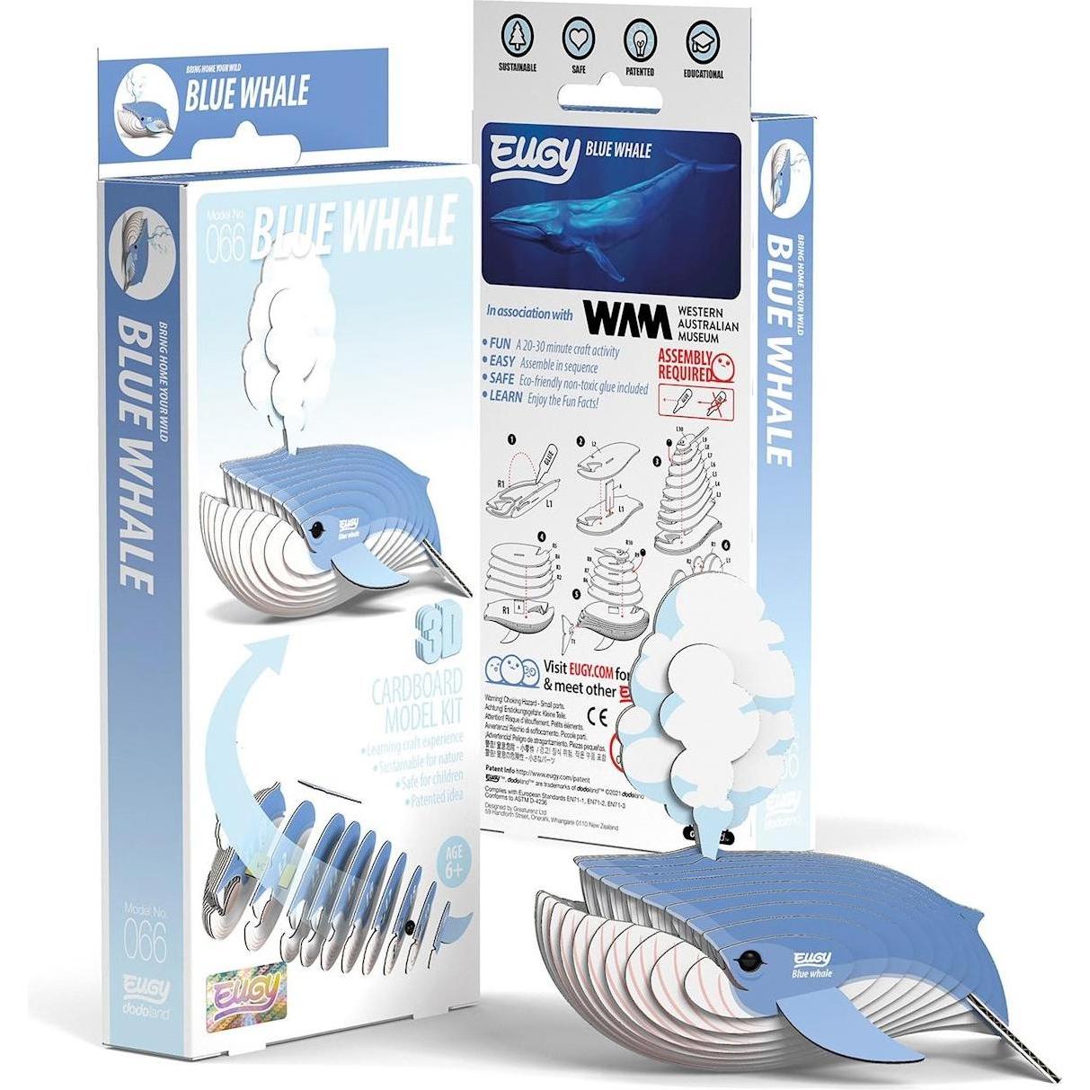 Eugy 3D Bastelset Blauwal (MQ6)