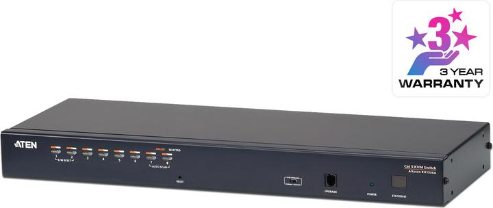 Actual product image Aten KH1508A: 8 port Cat KVM switch, OSD