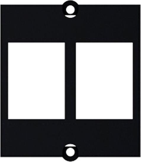 Actual product image Bachmann 2x Keystone socket (Keystone module holder)