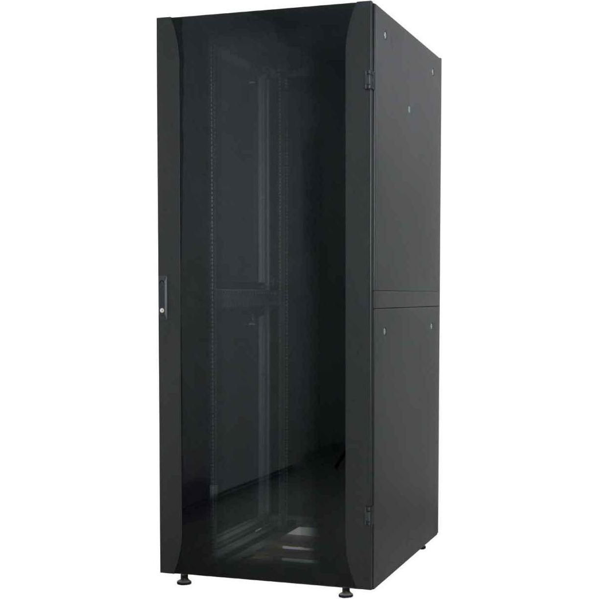 Intellinet 19" Netzwerkschrank, Premium Line (10.87 HE, 19 Zoll Rack), Serverschrank, Schwarz