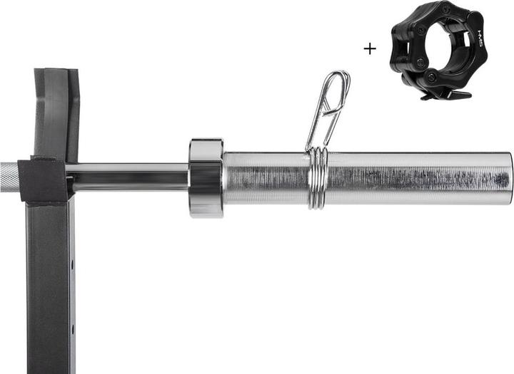 Immagine prodotto HMS Bilanciere olimpico spezzato 13 5 kg / 1500 mm con morsetti GOL200 (2 x 0,75 kg)