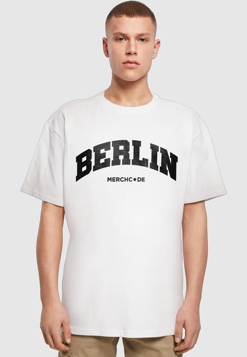 Produktbild Merchcode Berlin Wording - Heavy Oversize Tee - 117503 (3XL)