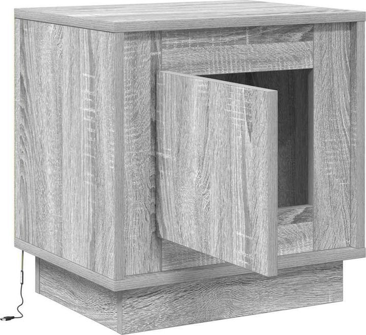Produktbild vidaXL Moderner Nachttisch (34.50 x 34.50 x 45 cm)