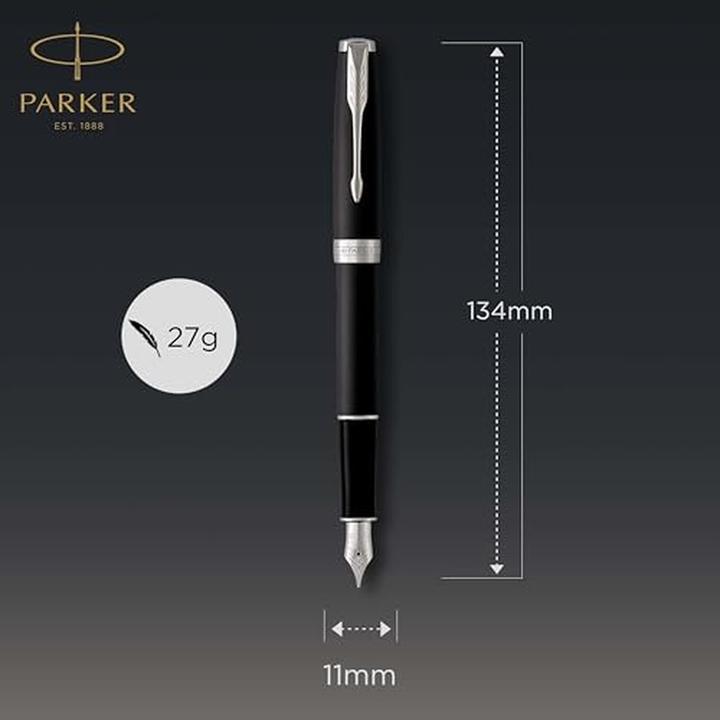 Produktbild Parker Pen Sonnet (Silber-Schwarz, 1 x)